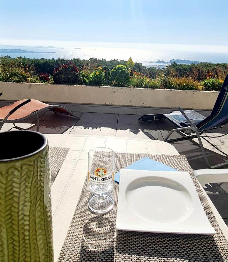 Vue Mer Panoramique Et Piscine Bandol Dış mekan fotoğraf