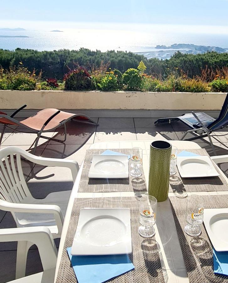 Vue Mer Panoramique Et Piscine Bandol Dış mekan fotoğraf